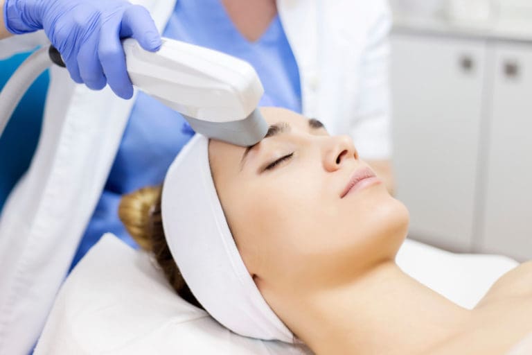 Anti-aging treatment, IPL laser, photo skin therapy